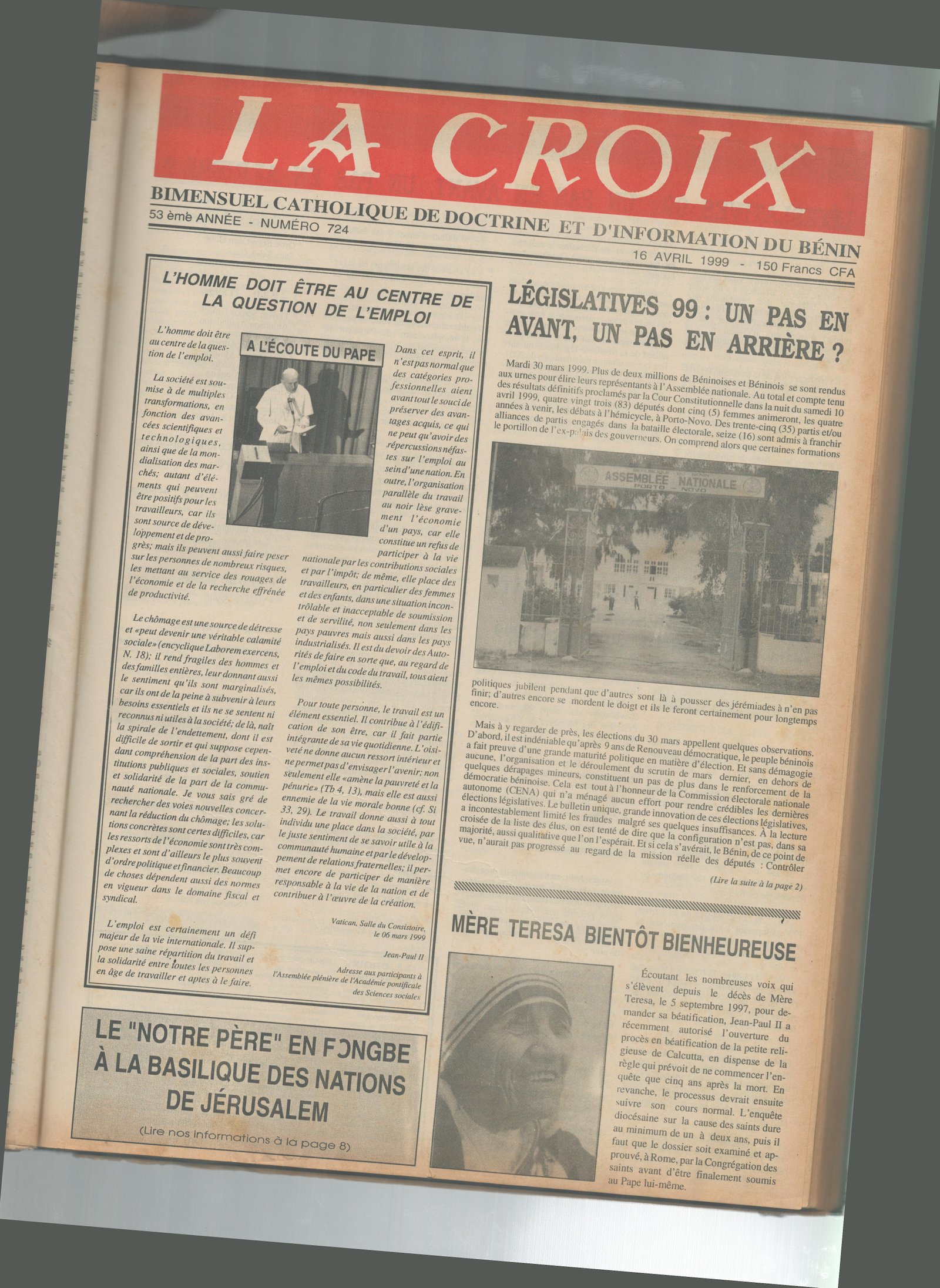 Image de Journal N°724