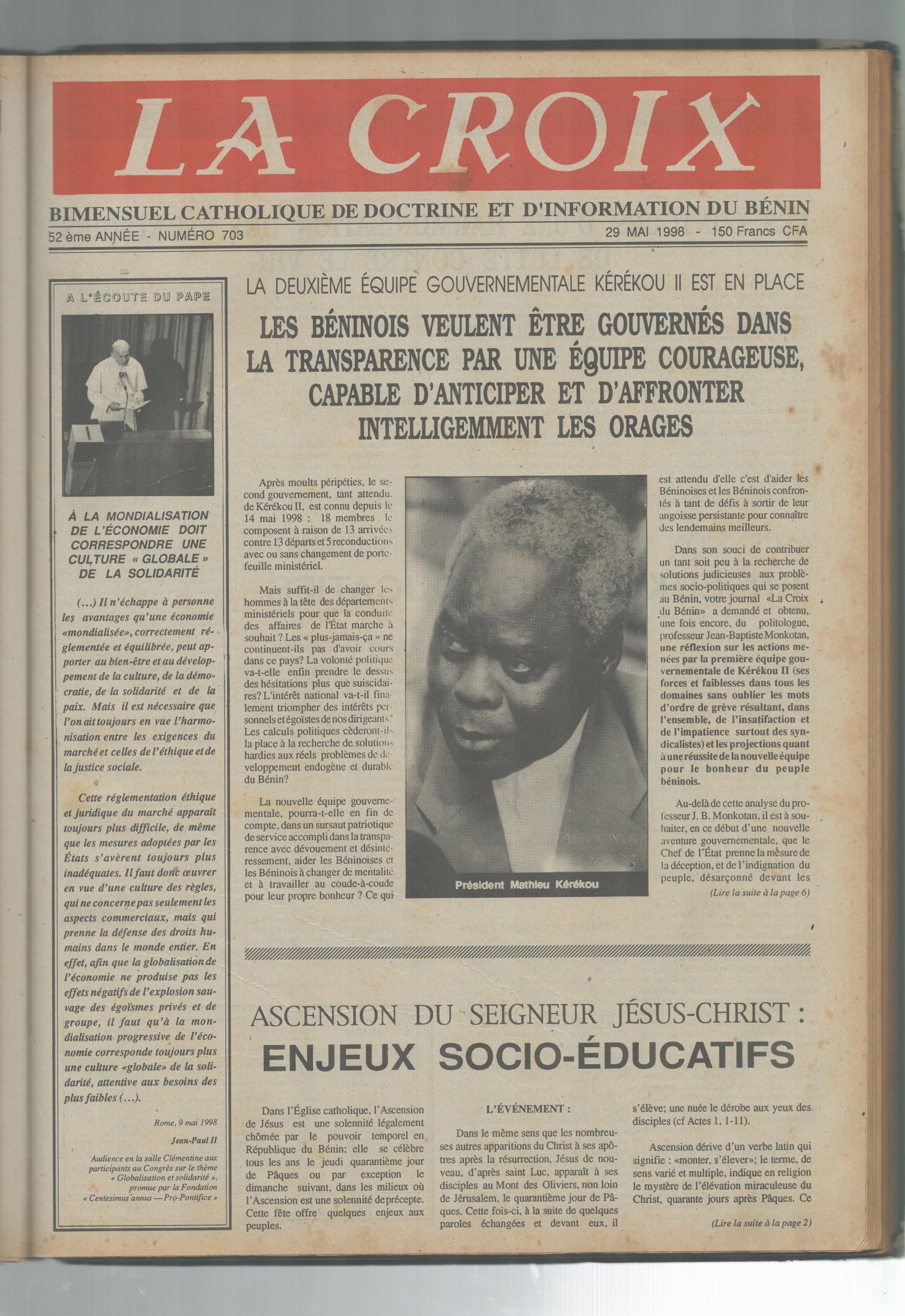 Image de Journal N°703