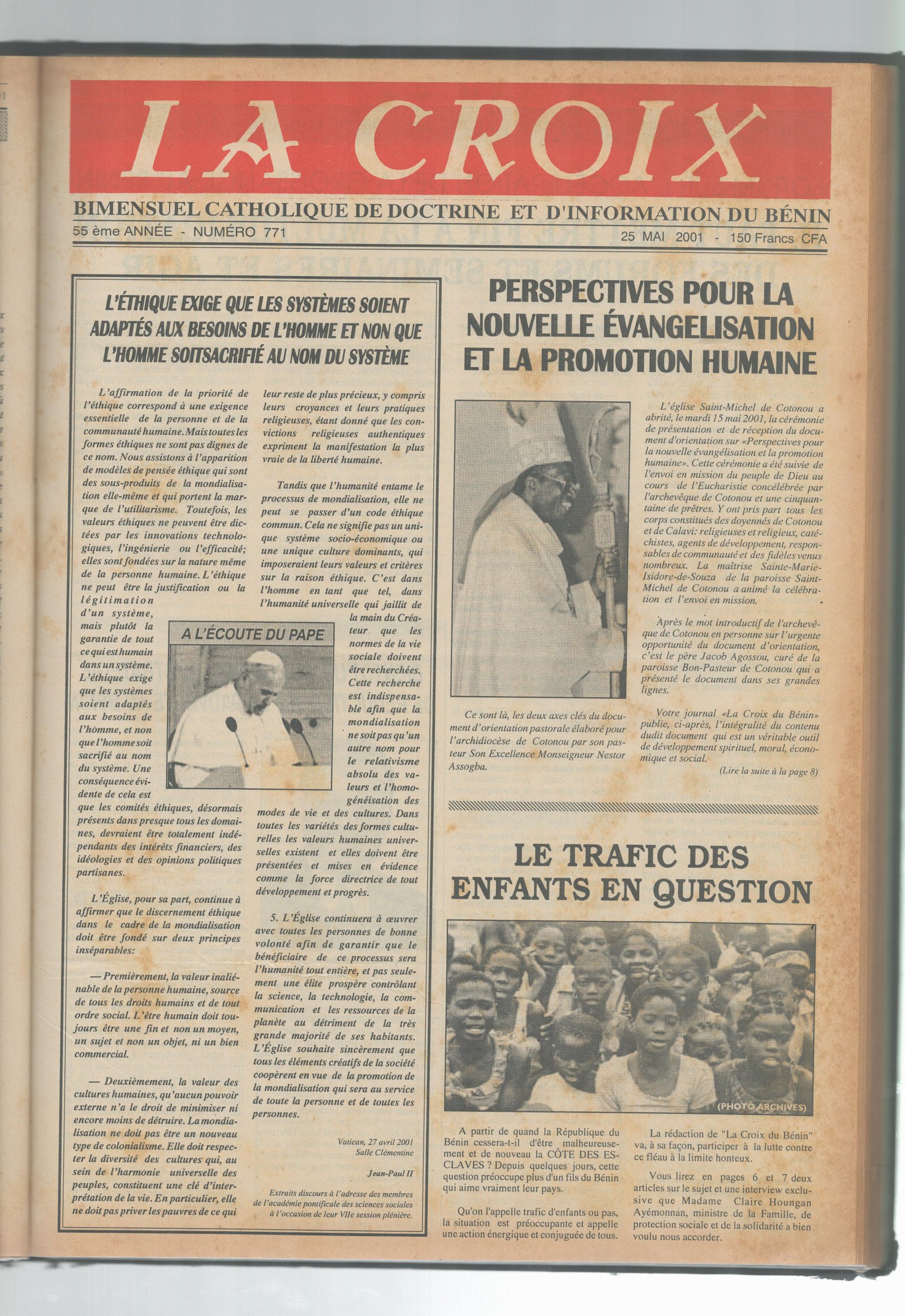 Image de Journal N°771