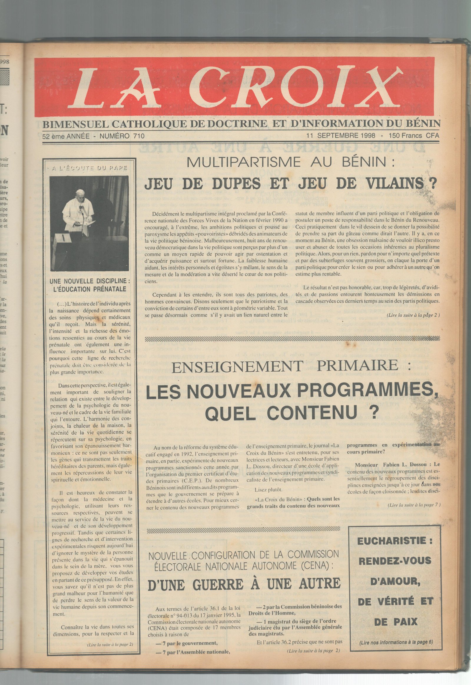 Image de Journal N°710