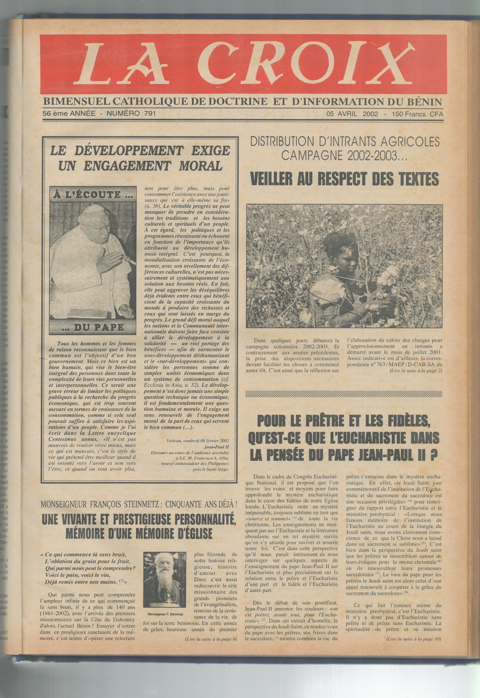 Image de Journal N°791