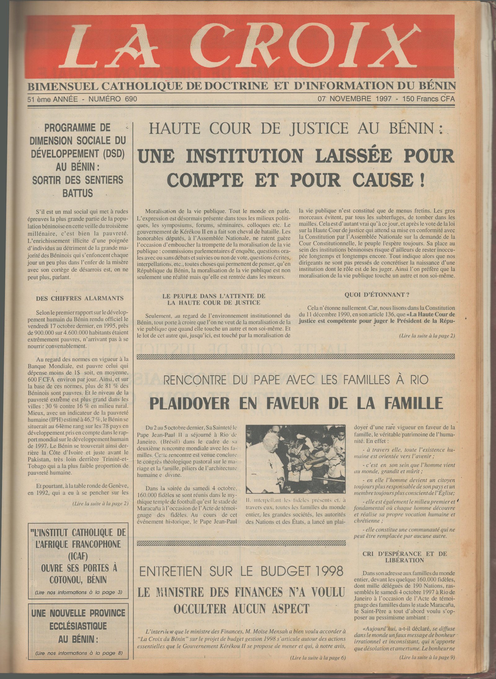 Image de Journal N°690