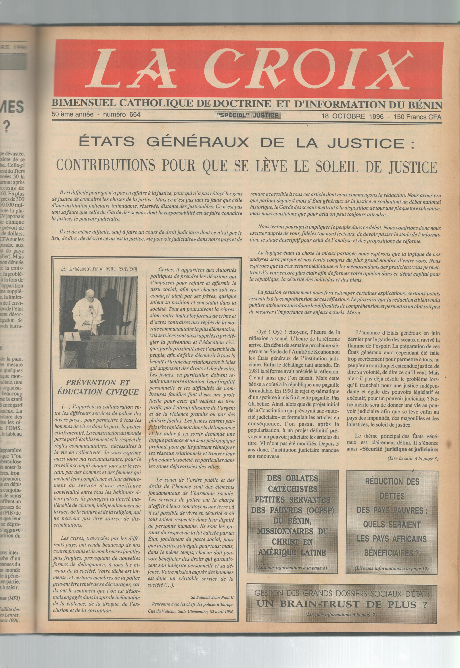 Image de Journal N°664