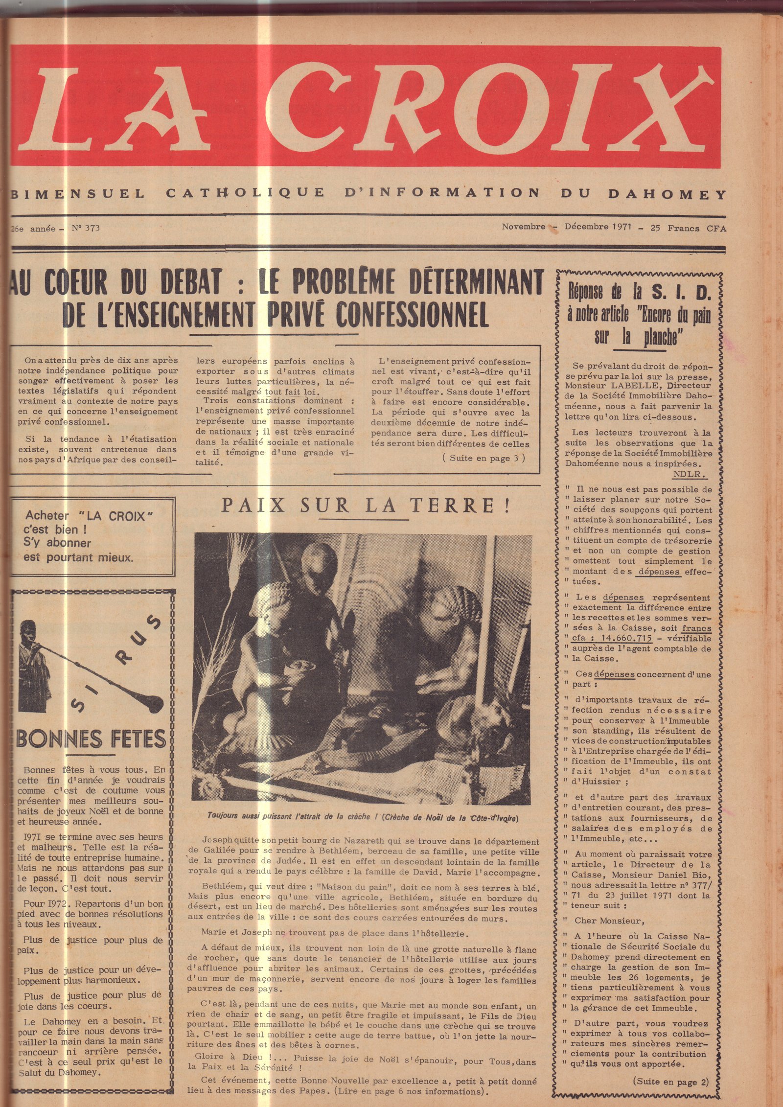 Image de Journal N°373