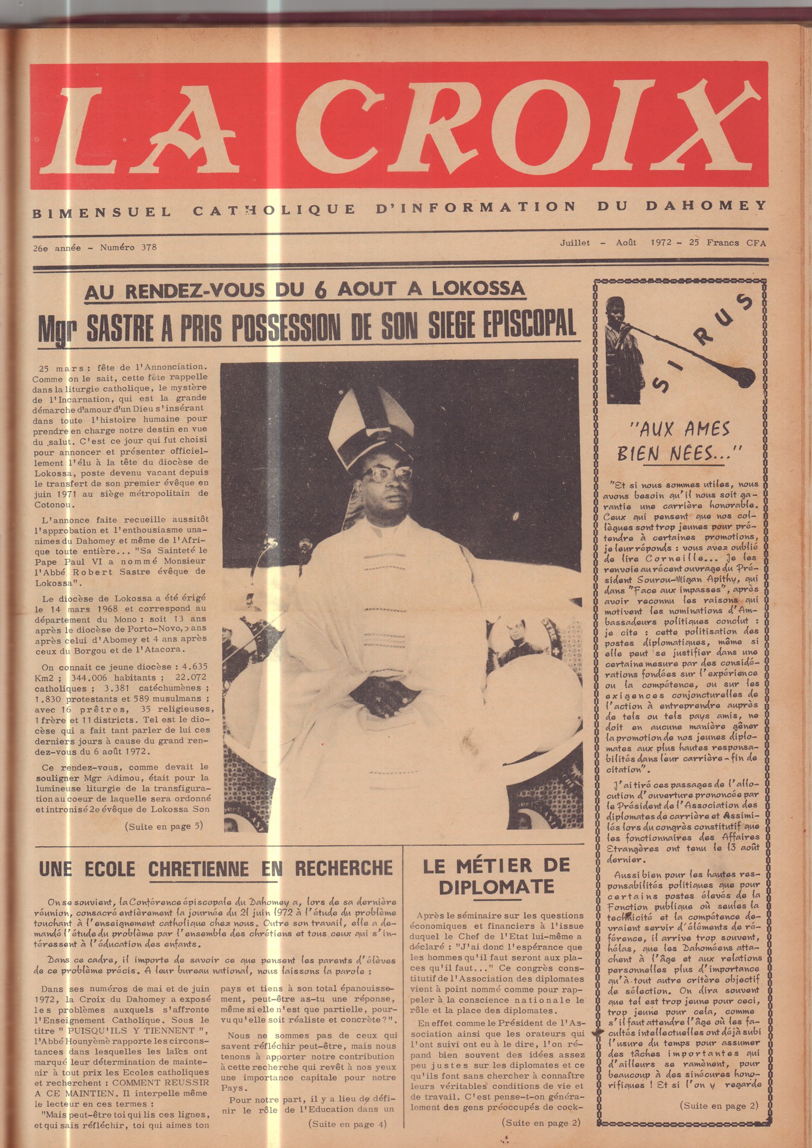 Image de Journal N°378