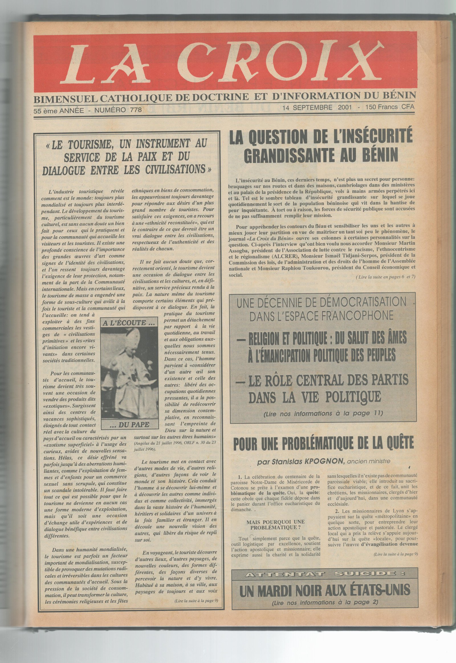 Image de Journal N°778