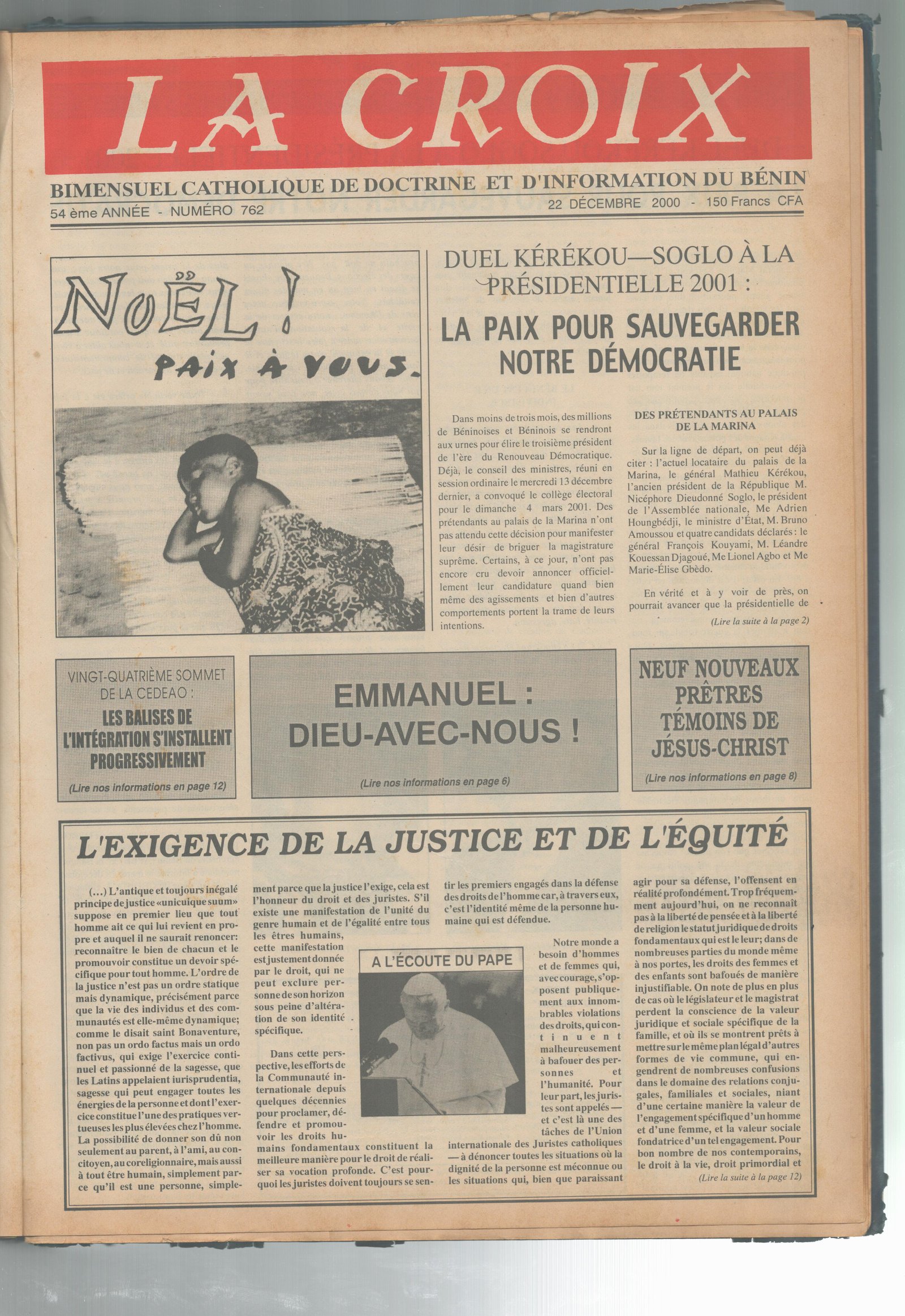 Image de Journal N°762