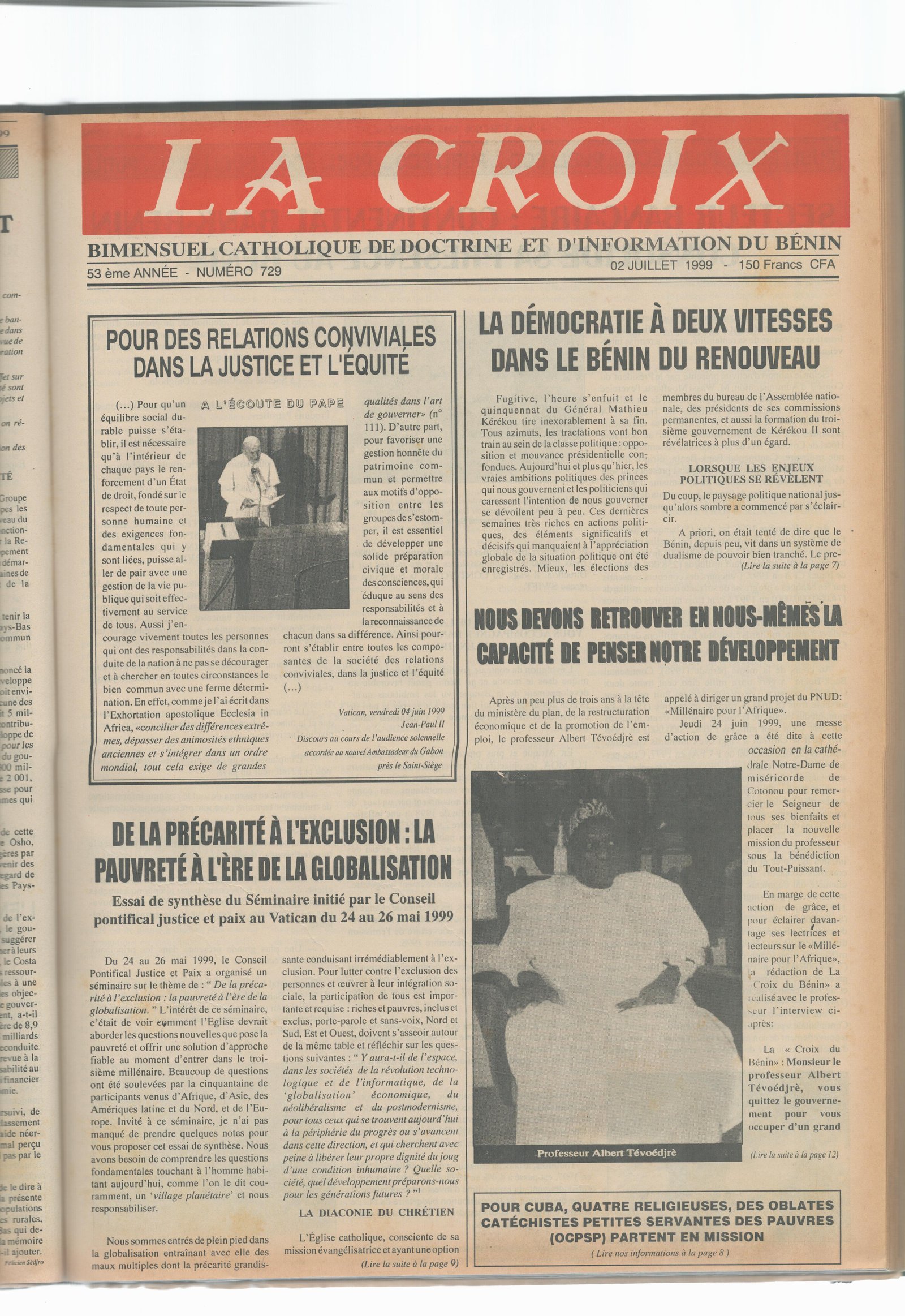 Image de Journal N°729