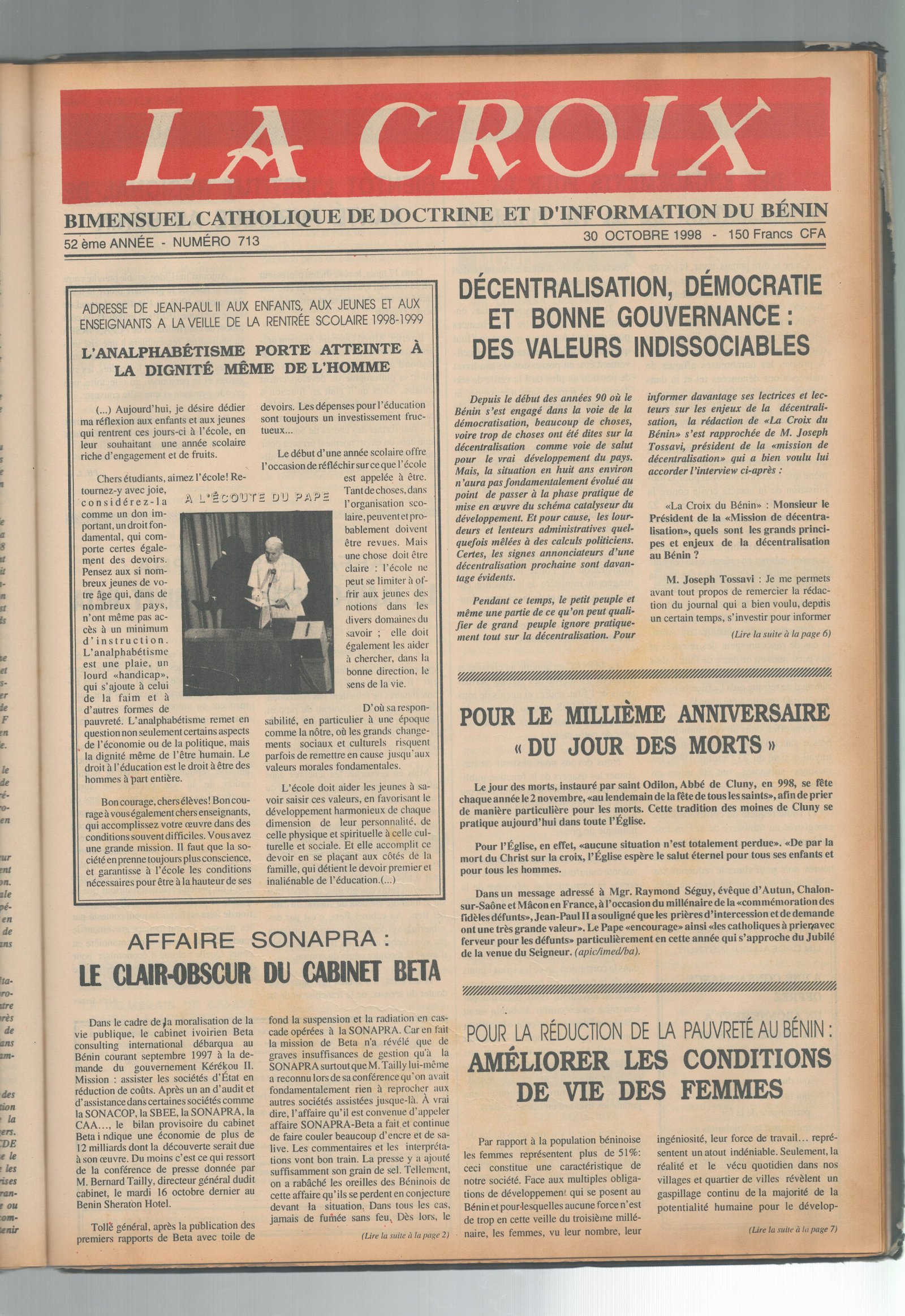 Image de Journal N°713