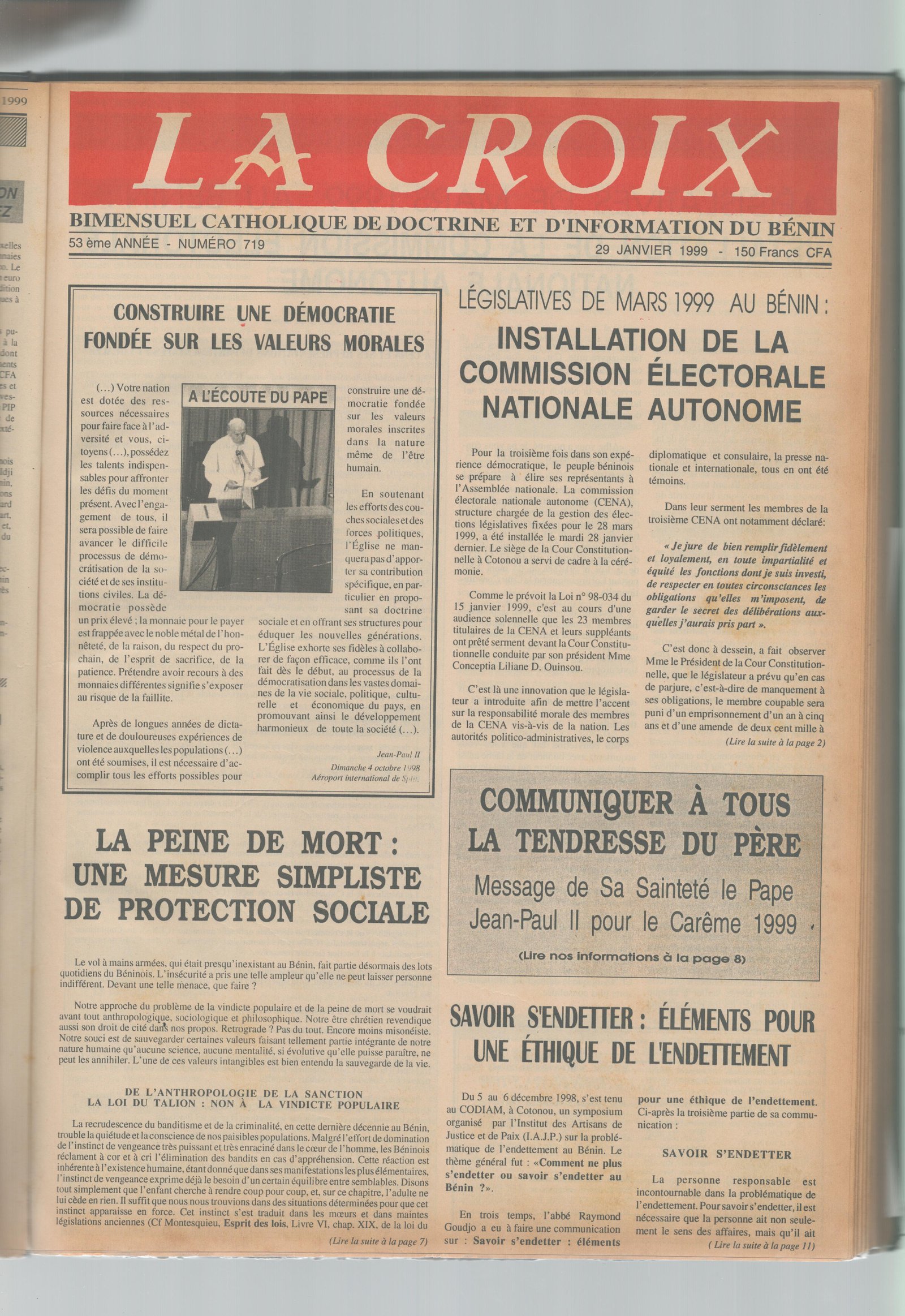 Image de Journal N°719