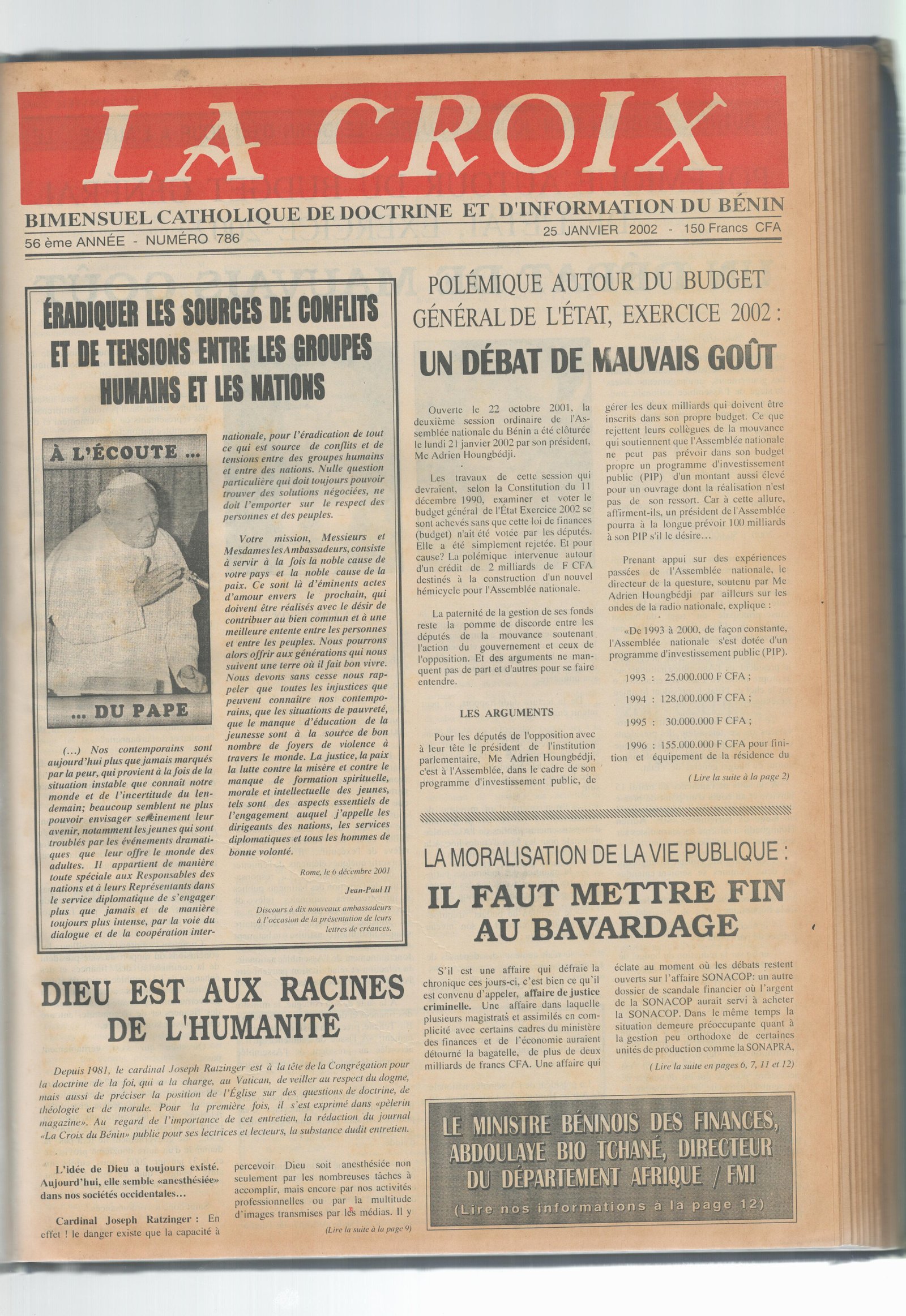 Image de Journal N°786