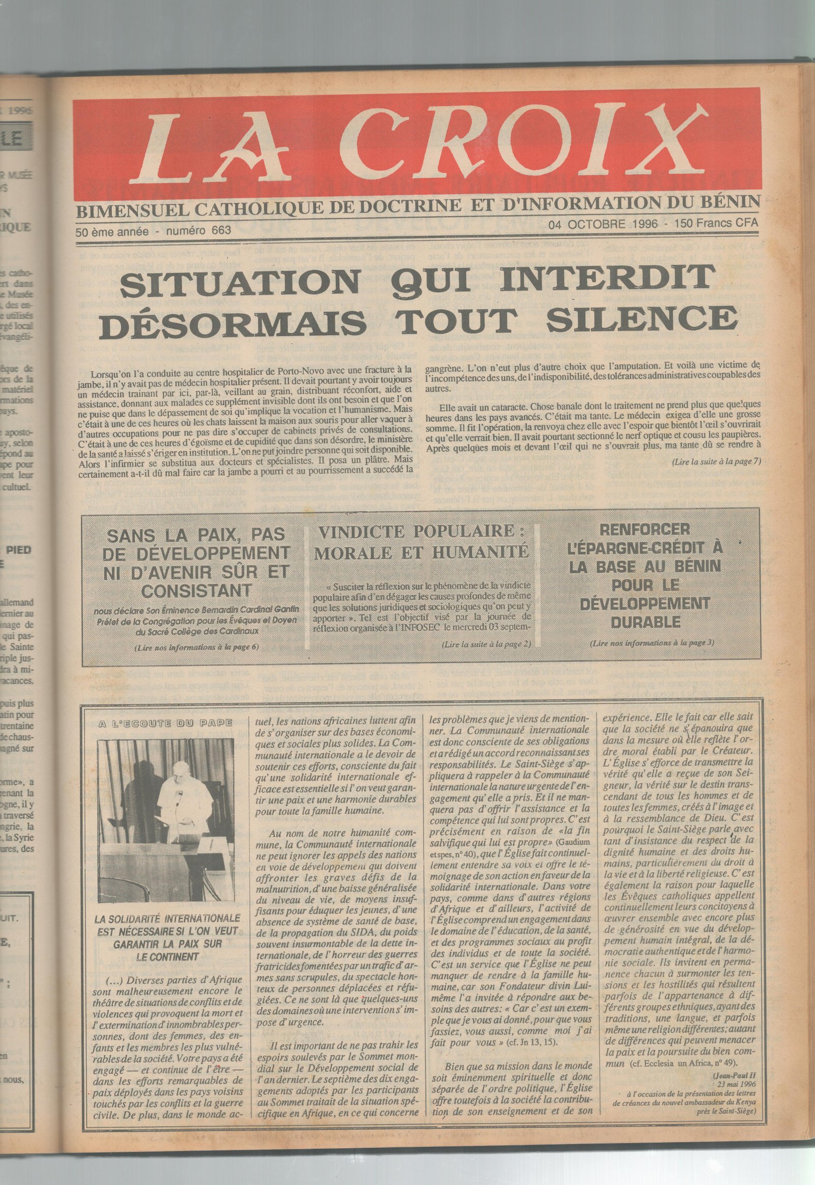 Image de Journal N°663