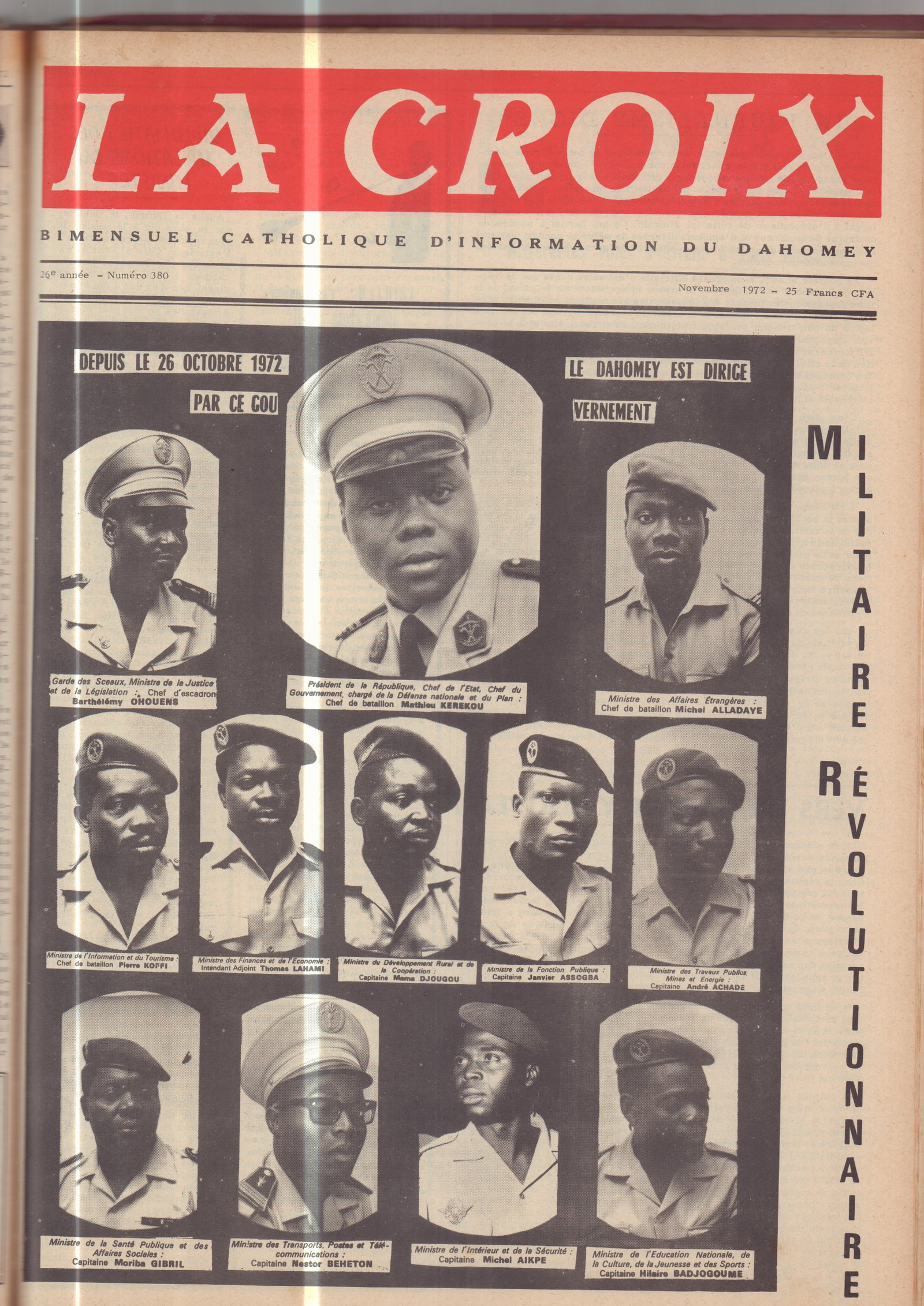 Image de Journal N°380