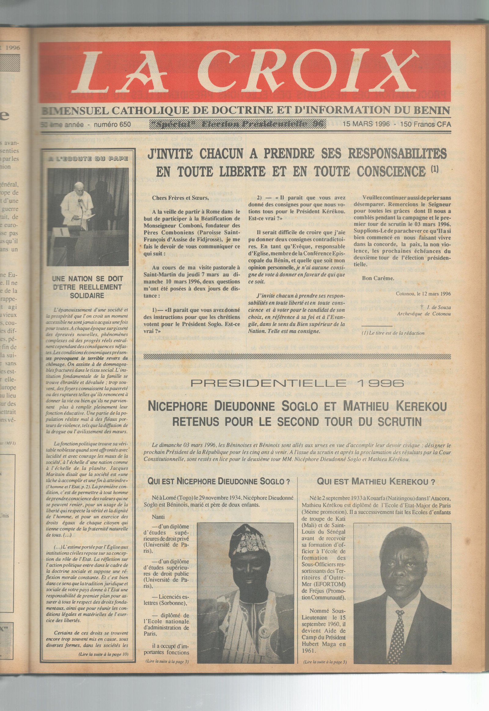 Image de Journal N°650