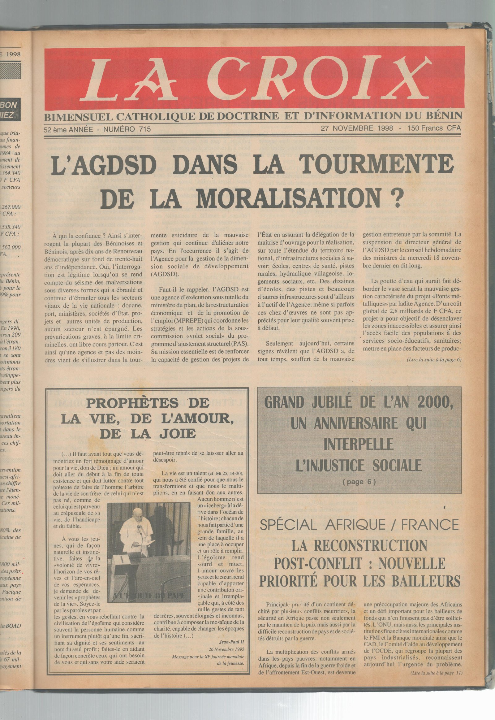 Image de Journal N°715