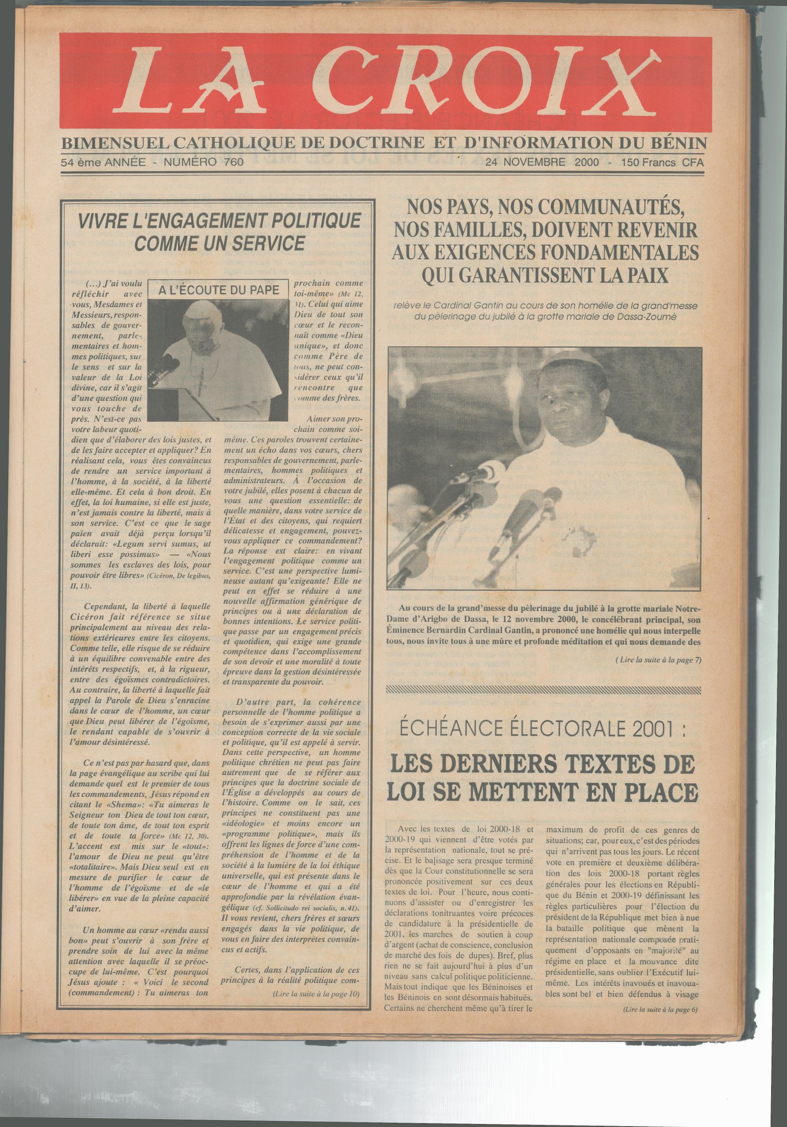 Image de Journal N°760