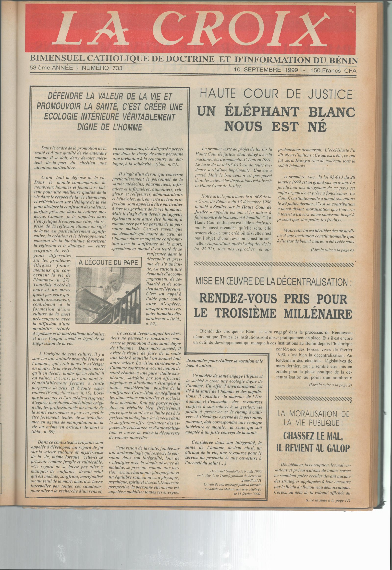 Image de Journal N°733