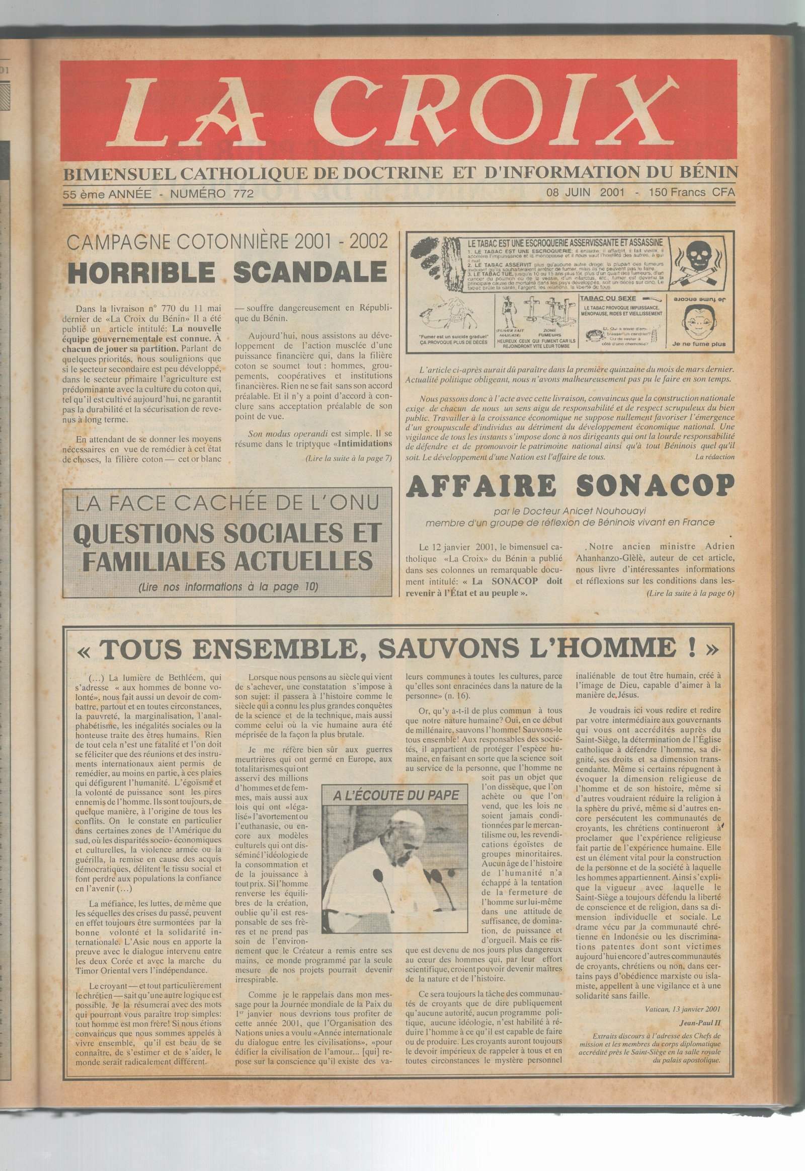 Image de Journal N°772