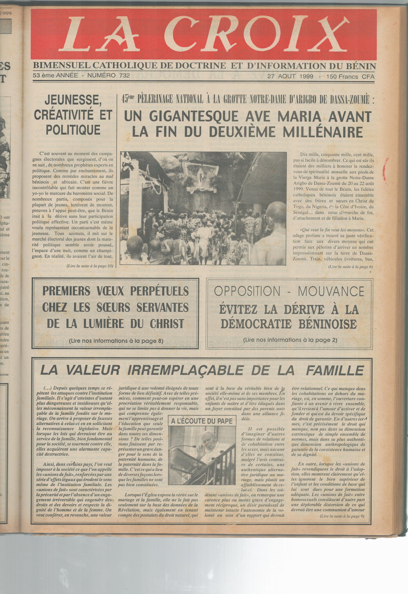 Image de Journal N°732