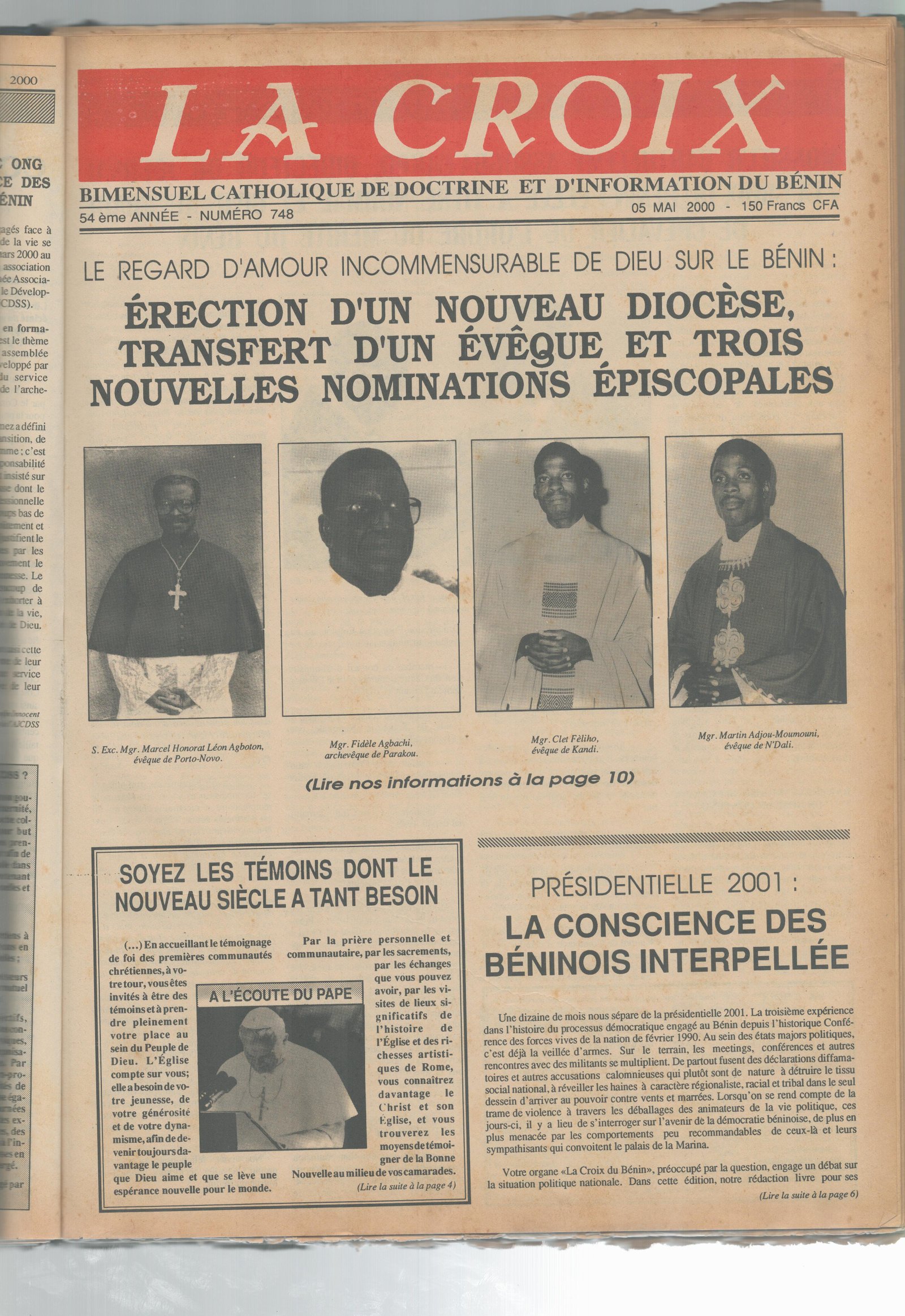 Image de Journal N°748