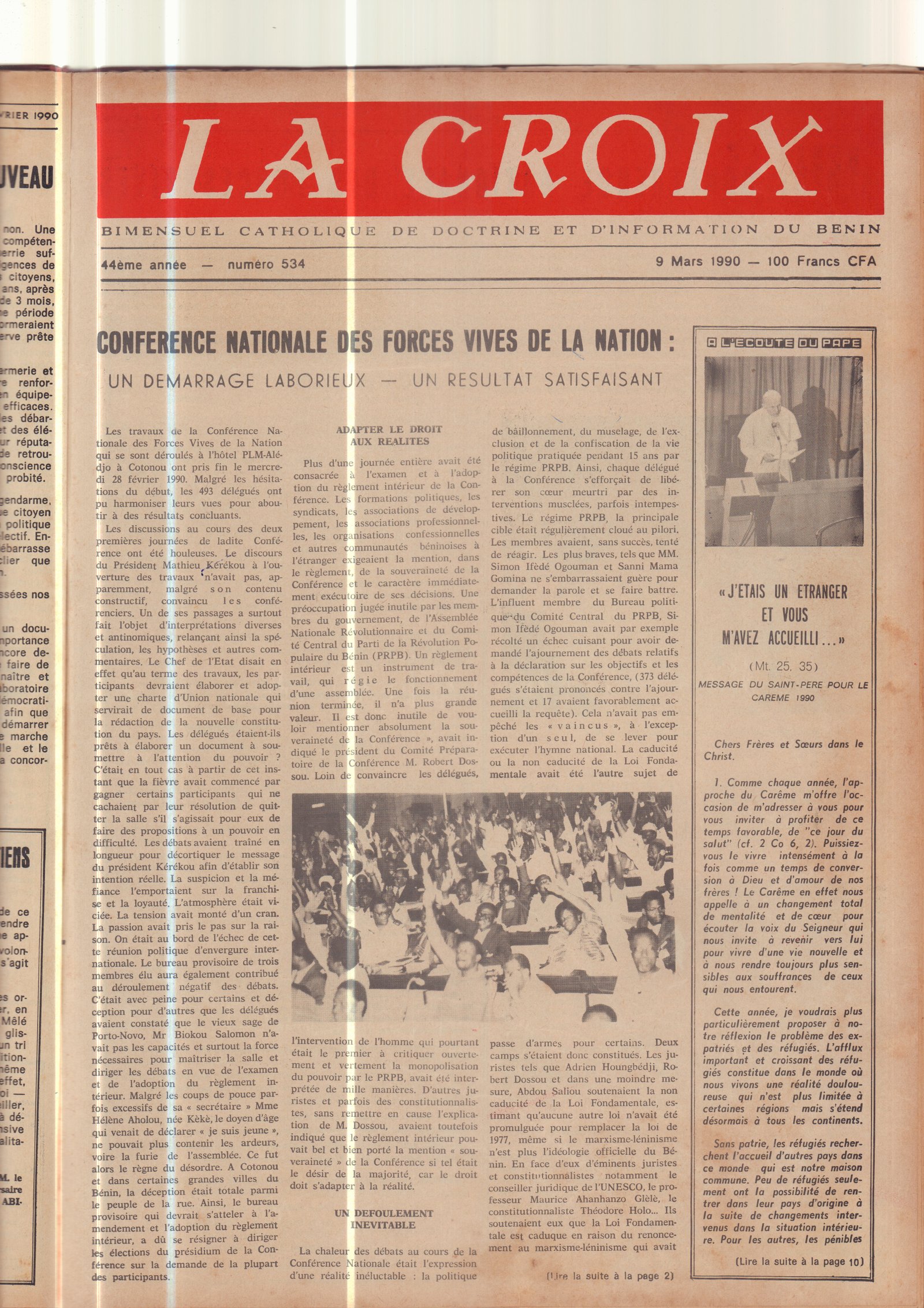 Image de Journal N°534