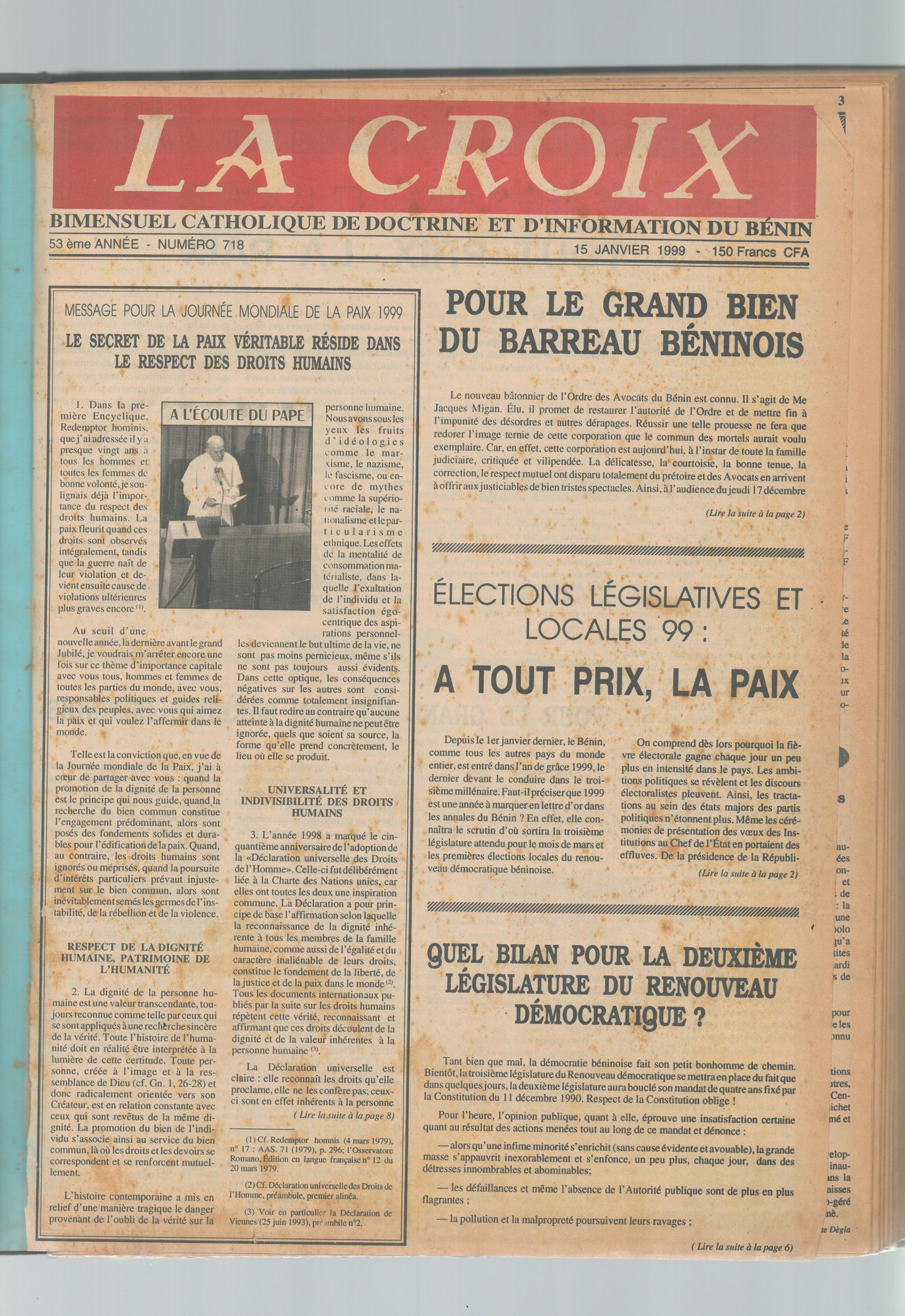 Image de Journal N°718